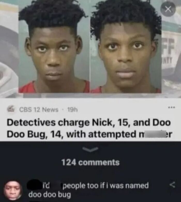 Hilarious news headlines featuring mugshots of teenagers charged with a crime.