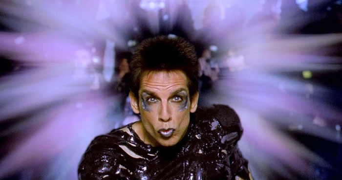 Ben Stiller in full makeup and costume as a character from Tropic Thunder comedy Ben Stiller in full makeup and costume as a character from Tropic Thunder comedy