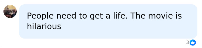 A user comment calling the Ben Stiller comedy film Tropic Thunder hilarious. A user comment calling the Ben Stiller comedy film Tropic Thunder hilarious.