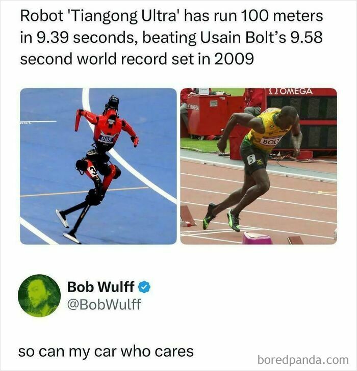 Robot Tiangong Ultra beats Usain Bolt's 100 meter world record time