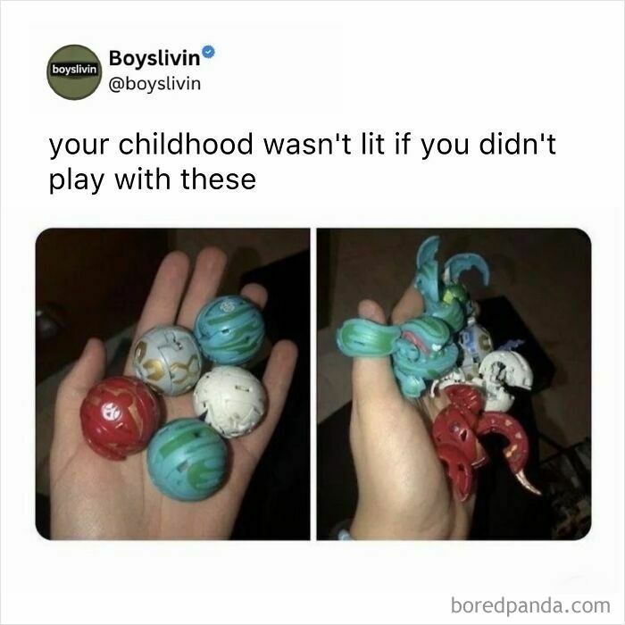 Hand holding collectible spinning toys popular in childhood boys just livin posts
