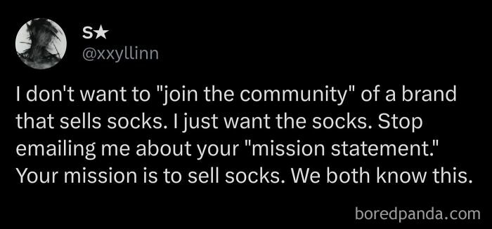 Your Mission Is To Sell Socks