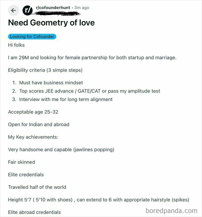 "...dm Me With Biodata"
