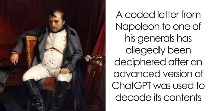After Remaining Undeciphered For Over 200 Years, A Letter From Napoleon Has Reportedly Been Cracked With AI