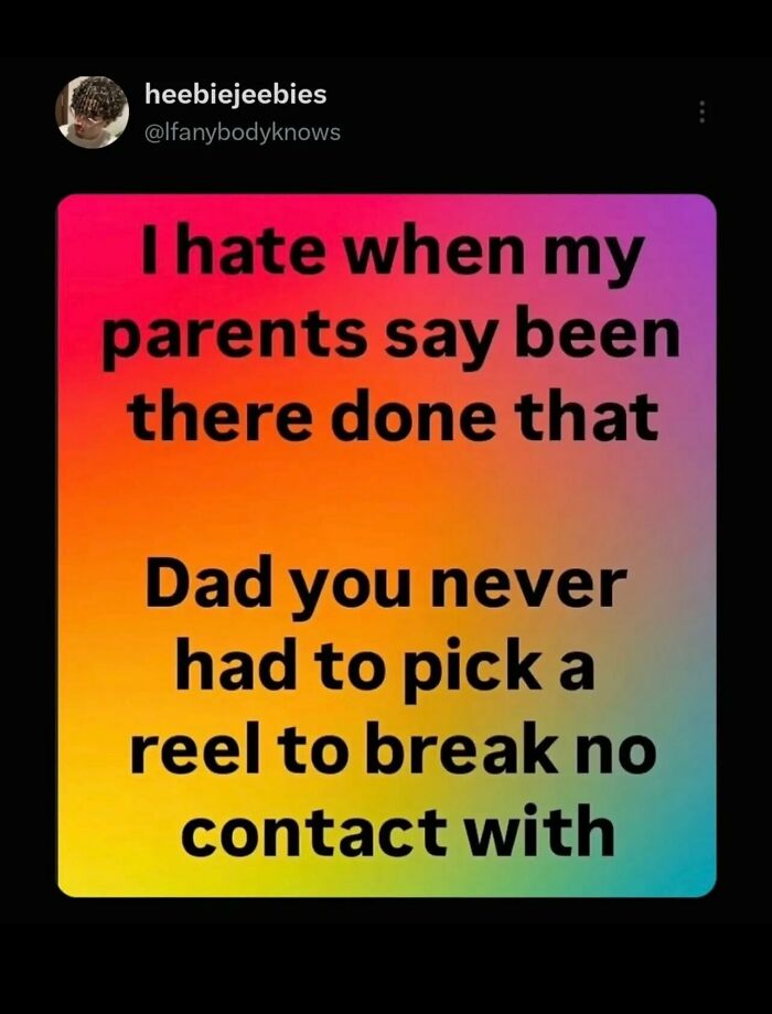 Funny social media post about modern relationship struggles included in a collection of random photos.