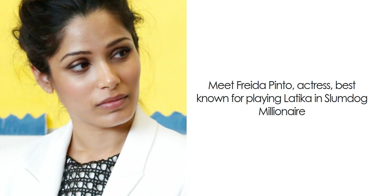 Freida Pinto: Bio And Career Highlights | Bored Panda