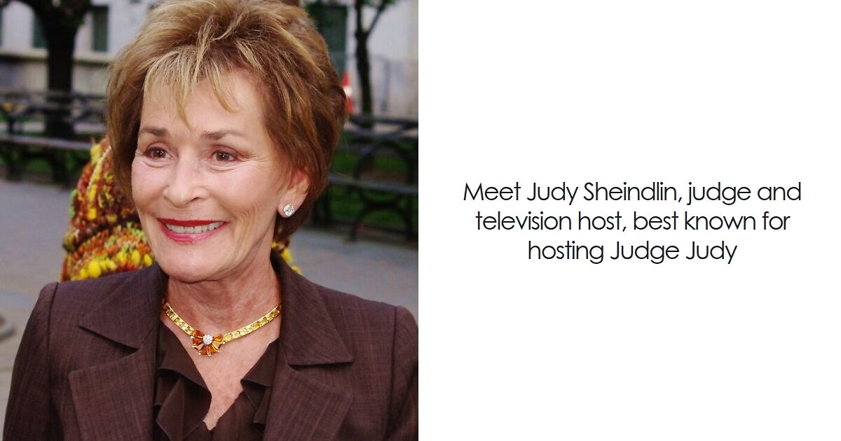 Judy Sheindlin: Bio And Career Highlights | Bored Panda