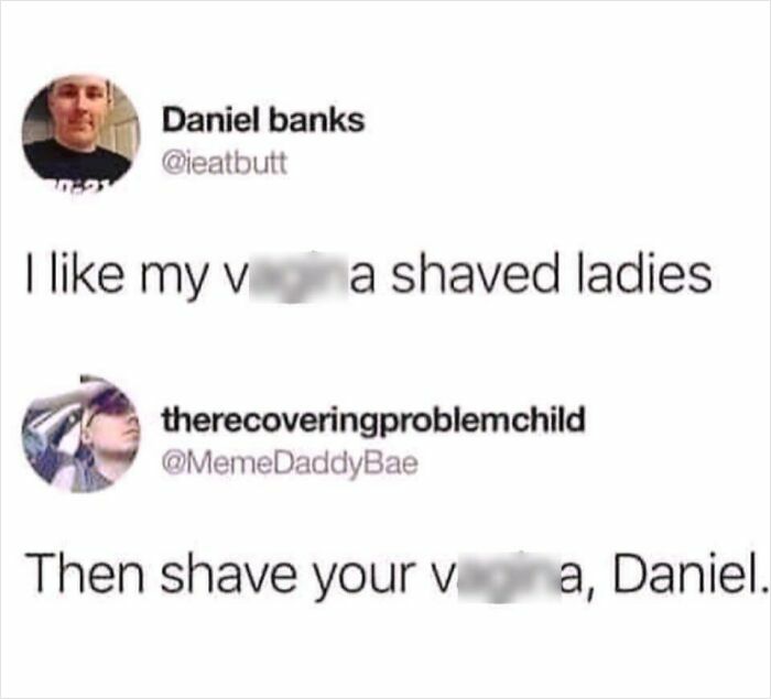 Humorous internet meme responding to wrong takes on female anatomy.