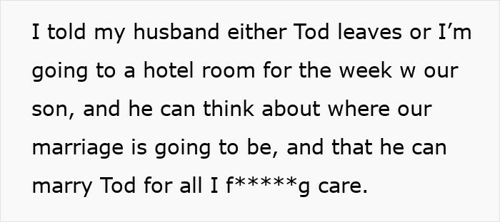 Woman Has Enough Of Husband’s Friend Who Excuses His Behavior With Autism, Kicks Him Out Woman Has Enough Of Husband’s Friend Who Excuses His Behavior With Autism, Kicks Him Out
