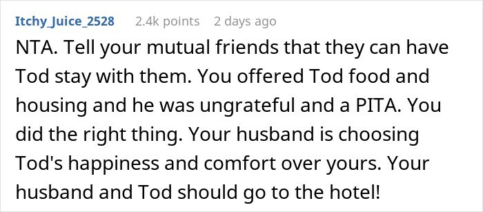 Woman Has Enough Of Husband&rsquo;s Friend Who Excuses His Behavior With Autism, Kicks Him Out