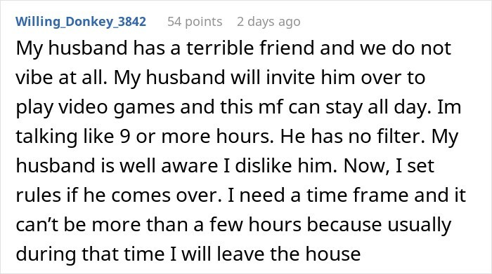 Woman Has Enough Of Husband&rsquo;s Friend Who Excuses His Behavior With Autism, Kicks Him Out