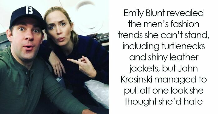 Emily Blunt Opens Up About Her Husband Being The Only Man Her “Fashion Aversion” Isn’t Related To