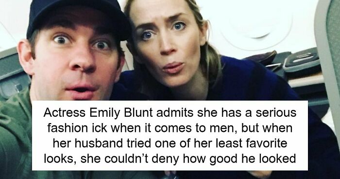 Emily Blunt Opens Up About Her Husband Being The Only Man Her “Fashion Aversion” Isn’t Related To