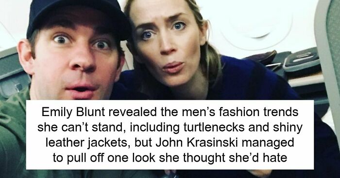 Emily Blunt Opens Up About Her Husband Being The Only Man Her “Fashion Aversion” Isn’t Related To