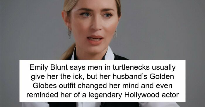 Emily Blunt Opens Up About Her Husband Being The Only Man Her “Fashion Aversion” Isn’t Related To
