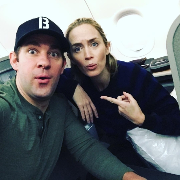 Actress Emily Blunt Roasts Men In Turtlenecks, But John Krasinski Somehow Makes Her Eat Her Words Actress Emily Blunt Roasts Men In Turtlenecks, But John Krasinski Somehow Makes Her Eat Her Words