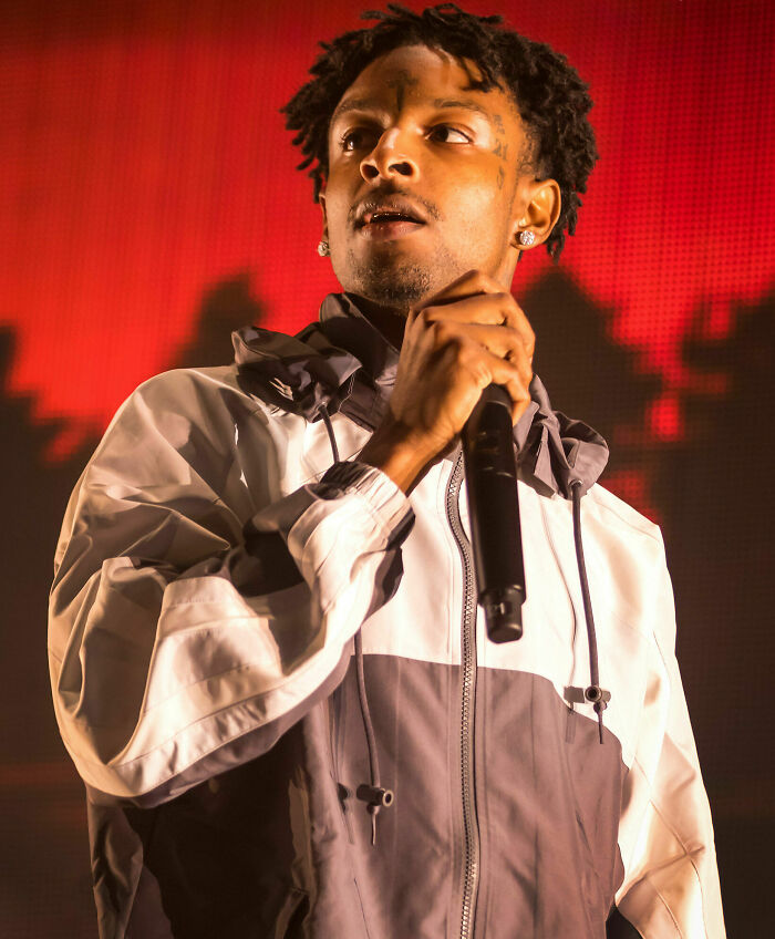 Rapper 21 Savage, 34