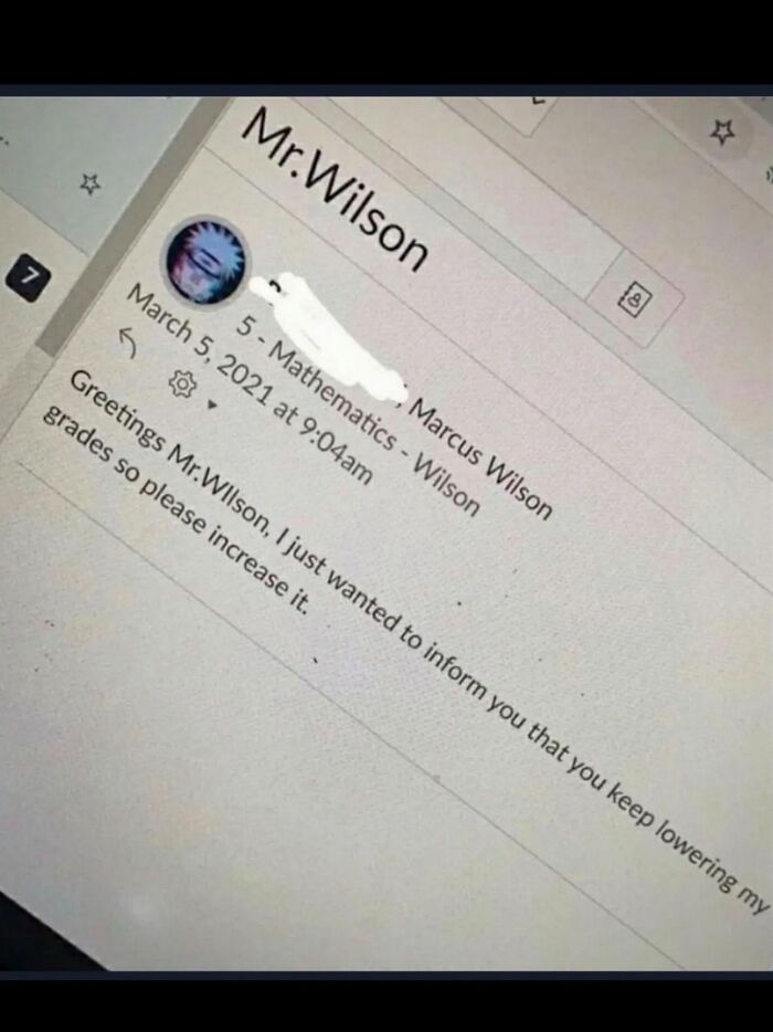 Funny hilarious memes of a student emailing a teacher asking to raise their grades.