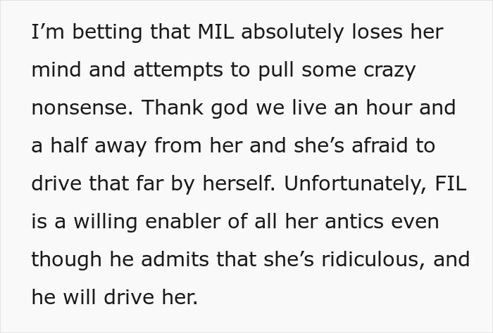 Woman Shares How Weird, Creepy And Ridiculous Her MIL Is, Her Husband Keeps Making Excuses Woman Shares How Weird, Creepy And Ridiculous Her MIL Is, Her Husband Keeps Making Excuses