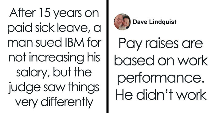 Man Asks For A Raise After 15 Years On Sick Leave, Gets A Reality Check Instead