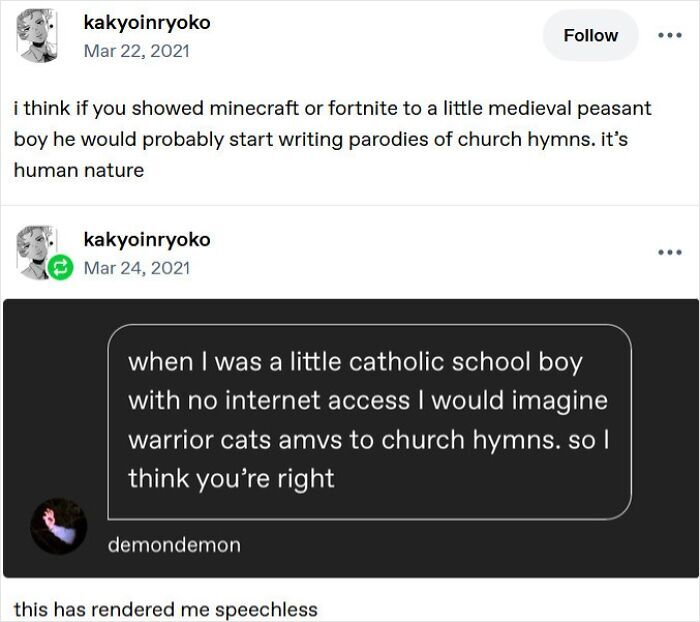 Funny and random posts thread about medieval peasants and church hymn parodies.