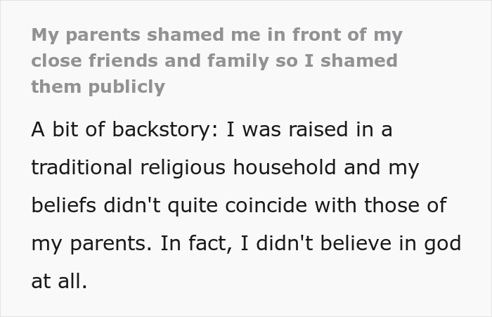 Guy Makes Parents Regret Outing Him To Friends And Family When He Gets The Chance To Appear On TV Guy Makes Parents Regret Outing Him To Friends And Family When He Gets The Chance To Appear On TV