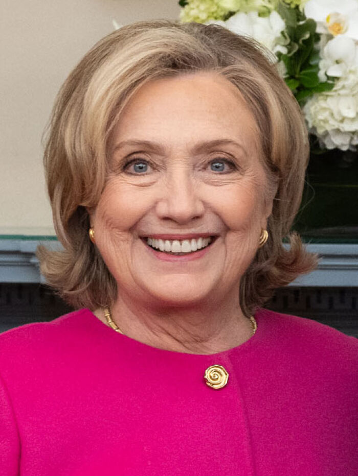 Politician Hillary Clinton, 79