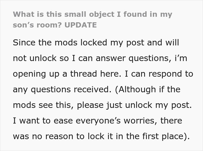 Tiny Object Hidden In Teen’s Room Looks Harmless Until Mom Learns What It Actually Is Tiny Object Hidden In Teen’s Room Looks Harmless Until Mom Learns What It Actually Is