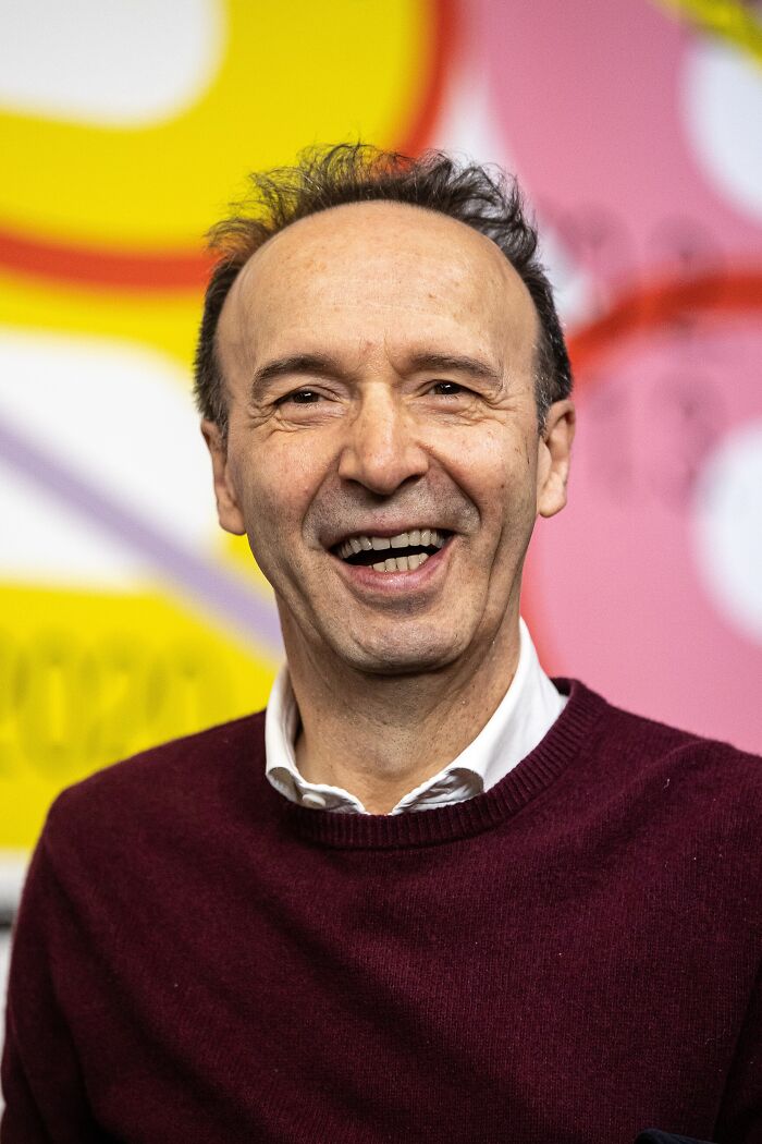 Actor and Director Roberto Benigni, 74