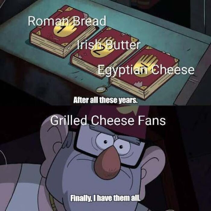 The Legendary Grilled Cheese Ingredients!