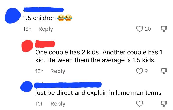 Online comments demonstrating a spelling fail by writing lame man terms instead of layman terms