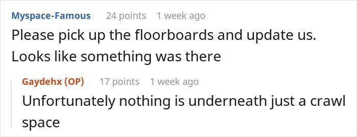 An Old House Hides A Mysterious Symbol Beneath Its Flooring, Leaving Online Sleuths Deeply Puzzled An Old House Hides A Mysterious Symbol Beneath Its Flooring, Leaving Online Sleuths Deeply Puzzled
