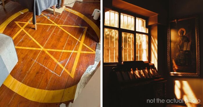 Man Finds A Strange Mark Hidden Under His Old Home’s Flooring, And Theories About Its Origins Get Dark