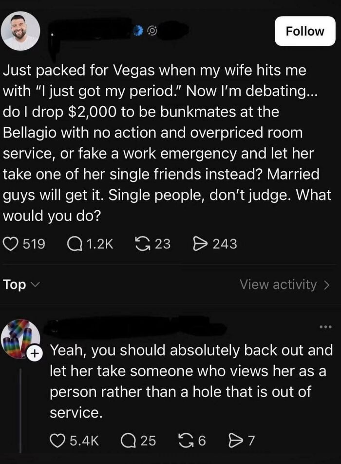 Still Being Judged Bc Of Aunt Flo. Love The Response!