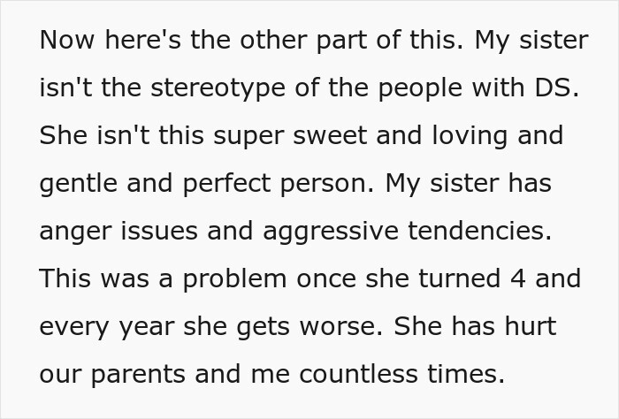 Teen Thinks Parents Had Him So He Could One Day Care For His Disabled Sister Teen Thinks Parents Had Him So He Could One Day Care For His Disabled Sister