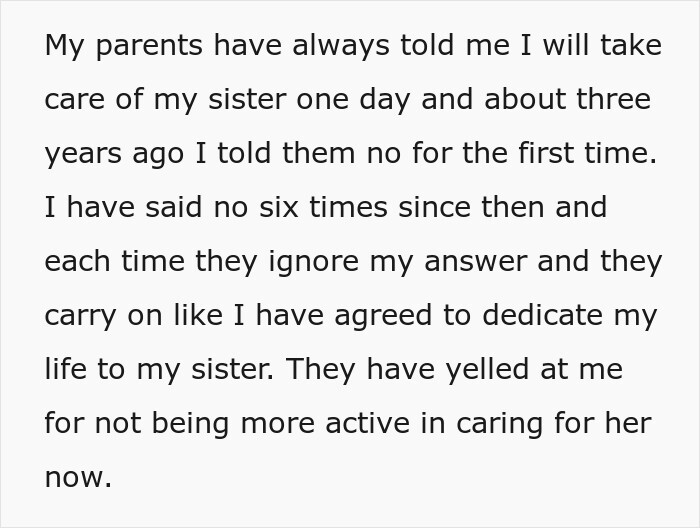 Teen Thinks Parents Had Him So He Could One Day Care For His Disabled Sister Teen Thinks Parents Had Him So He Could One Day Care For His Disabled Sister