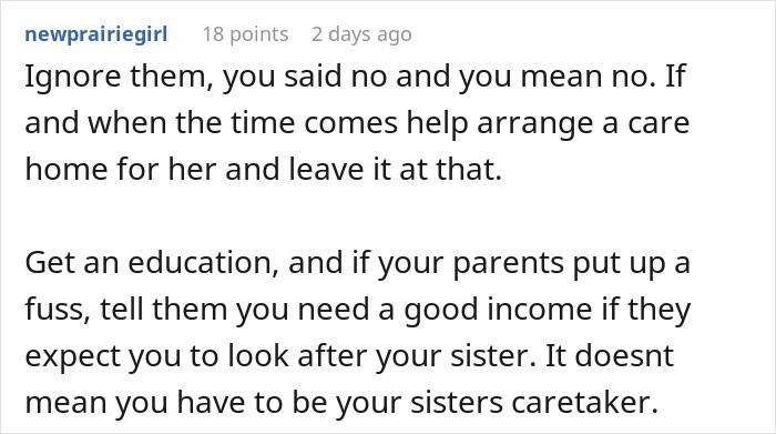 Teen Thinks Parents Had Him So He Could One Day Care For His Disabled Sister Teen Thinks Parents Had Him So He Could One Day Care For His Disabled Sister