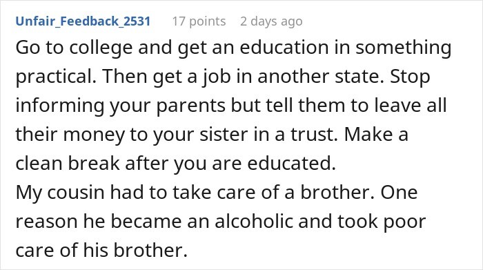 Teen Thinks Parents Had Him So He Could One Day Care For His Disabled Sister Teen Thinks Parents Had Him So He Could One Day Care For His Disabled Sister