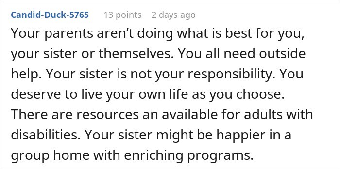 Teen Thinks Parents Had Him So He Could One Day Care For His Disabled Sister Teen Thinks Parents Had Him So He Could One Day Care For His Disabled Sister