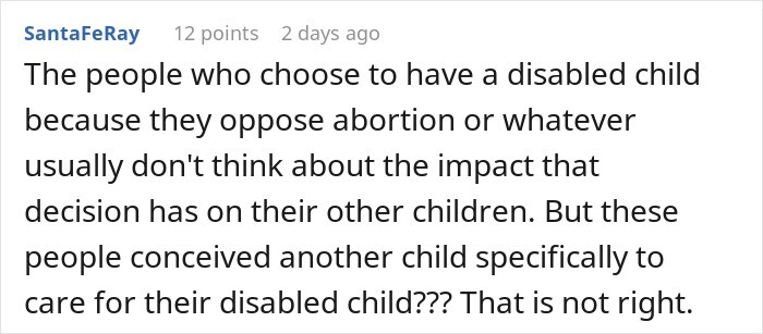 Teen Thinks Parents Had Him So He Could One Day Care For His Disabled Sister Teen Thinks Parents Had Him So He Could One Day Care For His Disabled Sister