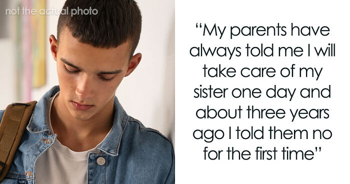 Teen Thinks Parents Had Him So He Could One Day Care For His Disabled Sister