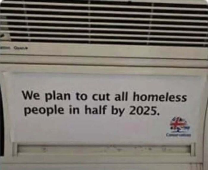 A poorly phrased public advertisement displaying an amusing example of being confidently wrong.