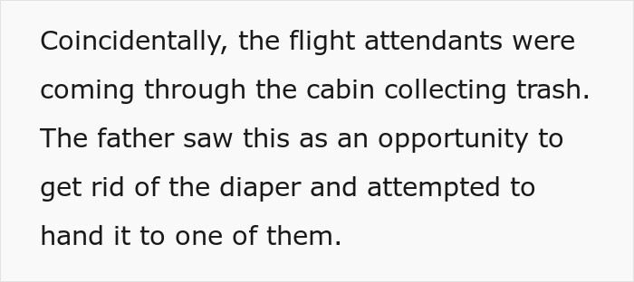 People Applaud This Plane Passenger For Calling Out Gross Dad Who Changed Baby’s Diaper And Kept It People Applaud This Plane Passenger For Calling Out Gross Dad Who Changed Baby’s Diaper And Kept It