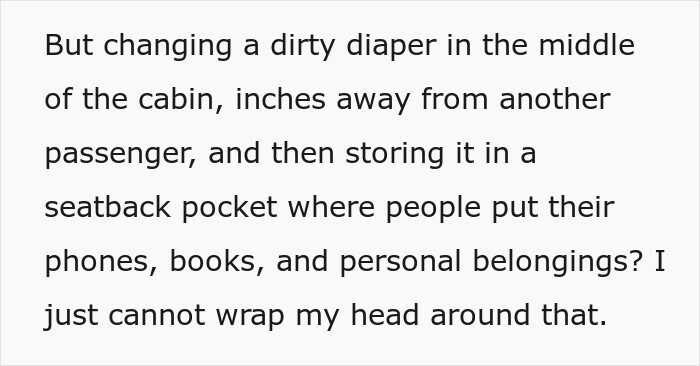 People Applaud This Plane Passenger For Calling Out Gross Dad Who Changed Baby’s Diaper And Kept It People Applaud This Plane Passenger For Calling Out Gross Dad Who Changed Baby’s Diaper And Kept It