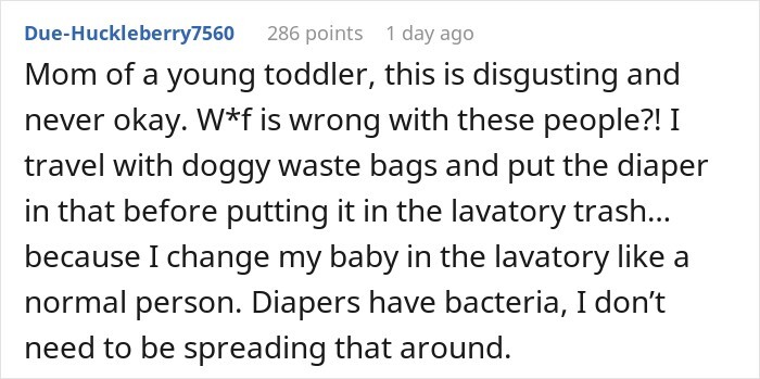 People Applaud This Plane Passenger For Calling Out Gross Dad Who Changed Baby’s Diaper And Kept It People Applaud This Plane Passenger For Calling Out Gross Dad Who Changed Baby’s Diaper And Kept It