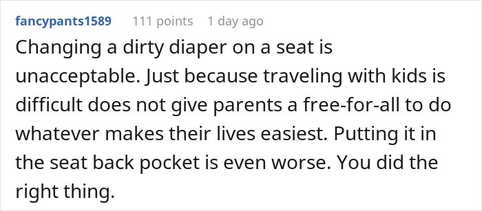 People Applaud This Plane Passenger For Calling Out Gross Dad Who Changed Baby’s Diaper And Kept It People Applaud This Plane Passenger For Calling Out Gross Dad Who Changed Baby’s Diaper And Kept It