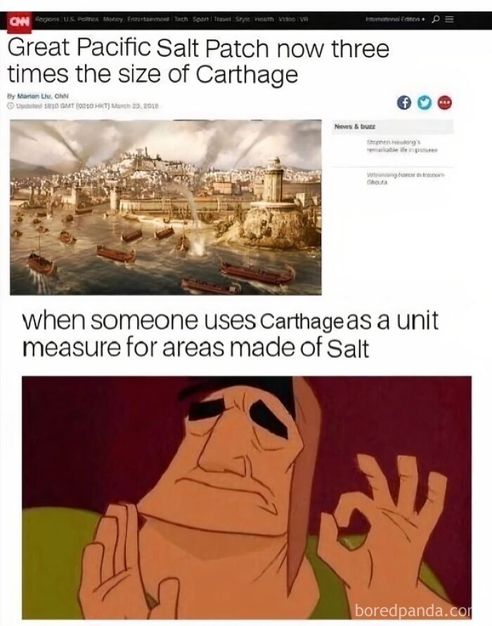 A funny meme illustrating people using anything but the metric system for measurement.