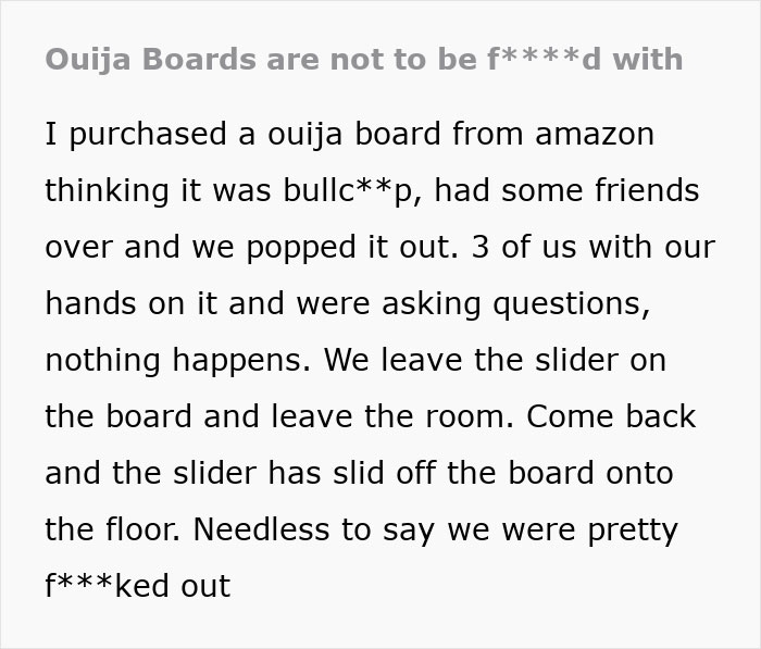 Family’s Ouija Board Experiment Takes A Chilling Turn After They Notice Unexplained Things At Home Family’s Ouija Board Experiment Takes A Chilling Turn After They Notice Unexplained Things At Home
