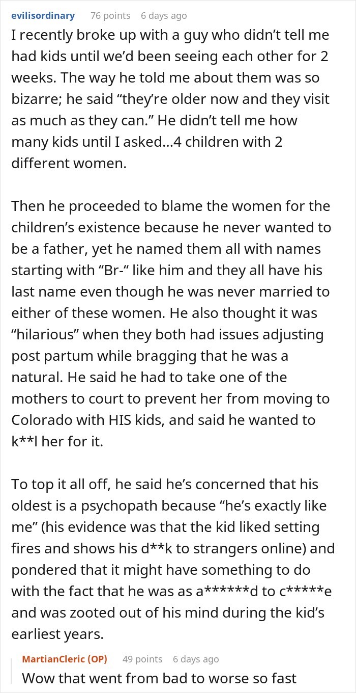 Woman's "Date My Friend" Experience Turns Terrifying After Guy Confesses Parenting Faux Pas Woman's "Date My Friend" Experience Turns Terrifying After Guy Confesses Parenting Faux Pas