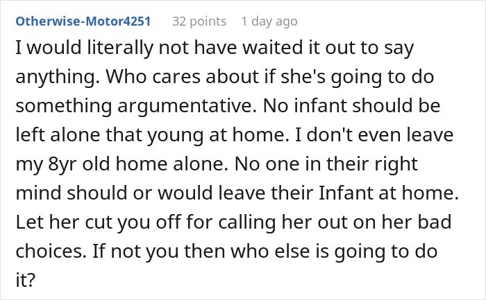 Friend Shows Up Late To Dinner And Casually Reveals Her 9-Month-Old Baby Is Home Alone In The Crib